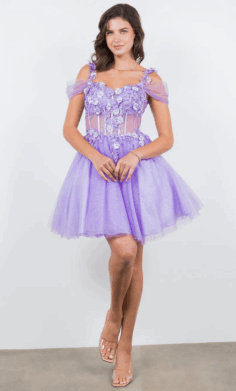 Vestido Corto-5134J