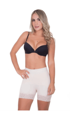 Short Faja Moldeadora Clásica con Encaje -7012