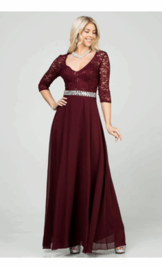 Vestido De Gala-25434