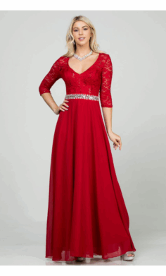 Vestido De Gala-25434