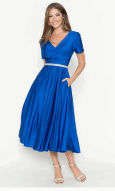 Vestido Midi Satinado-5274
