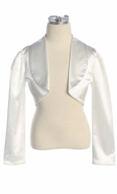 Chaleco Satinado Elegante para Niña – Modelo 2280