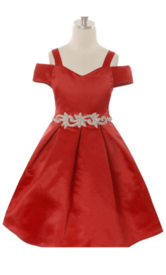 Vestido Elegante para niña-C400